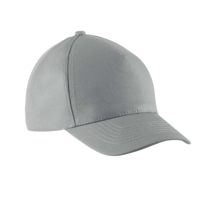 kp149-light_grey-a1 K-UP Παιδικό Βαμβακερό Καπέλο - 5 Φύλλα - Ανοιχτό γκρι