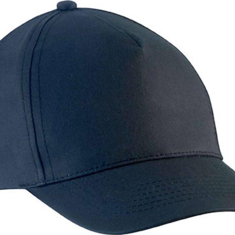 kp149-navy-a1 K-UP Παιδικό Βαμβακερό Καπέλο - 5 Φύλλα - Μπλε μαρίν
