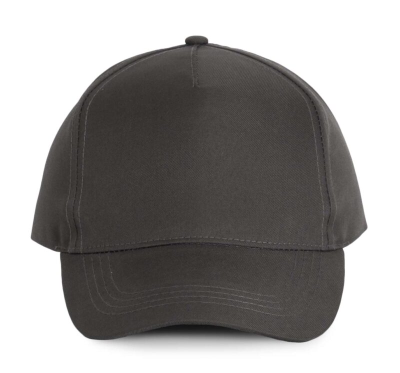 K-UP POLYESTER CAP - 5 PANELS - Σκούρο Γκρι