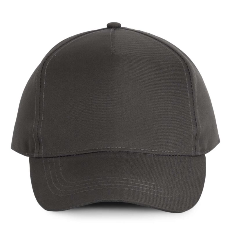 kp157-dark_grey-a1 K-UP POLYESTER CAP - 5 PANELS - Σκούρο Γκρι