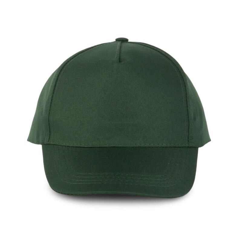 K-UP POLYESTER CAP - 5 PANELS - Πράσινο του δάσους