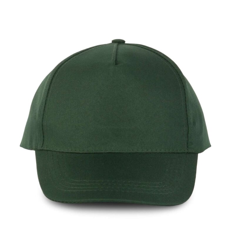 kp157-forest_green-a1 K-UP POLYESTER CAP - 5 PANELS - Πράσινο του δάσους