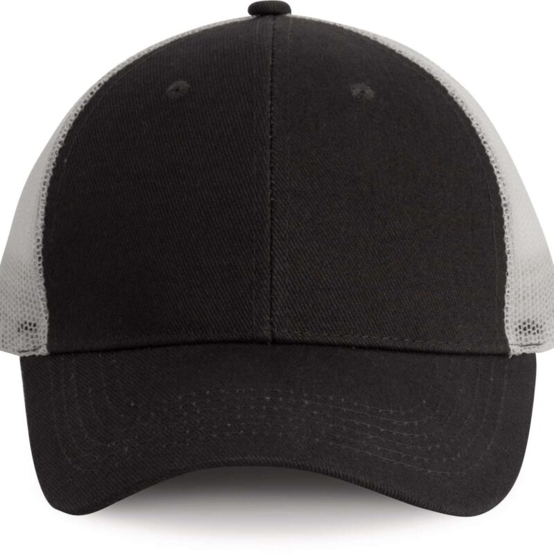 K-UP TRUCKER CAP με 6 PANELS - Σκούρο Γκρι/Ανοιχτό Γκρι