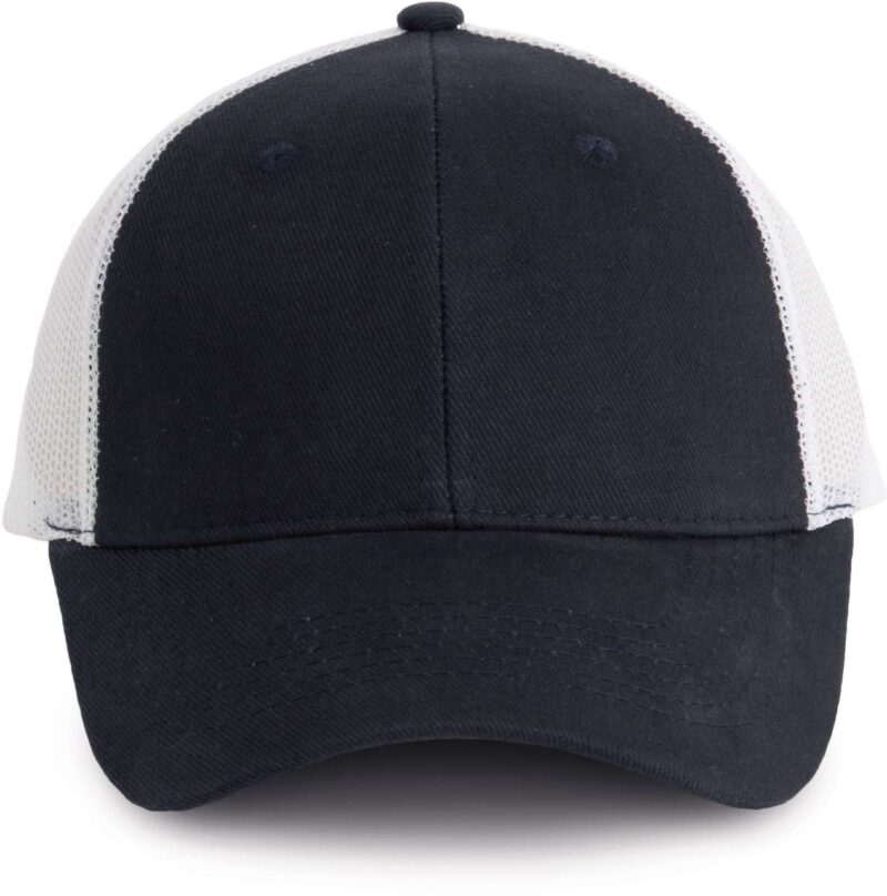 kp158-navy_white-a1 K-UP TRUCKER CAP με 6 PANELS - Ναυτικό μπλε / Ναυτικό μπλε