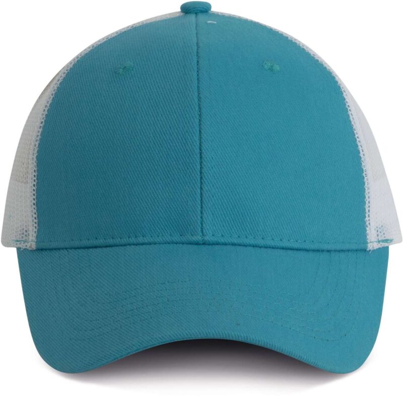 kp158-surf_bluewhite-a1 K-UP TRUCKER CAP με 6 PANELS - Surf Blue/White
