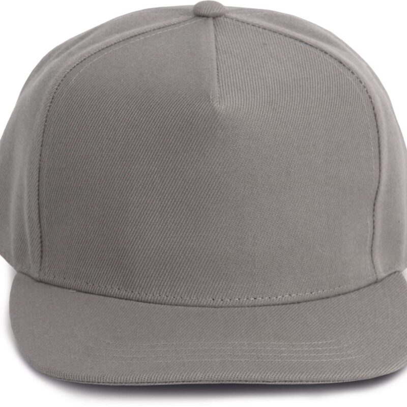 kp159-light_greylight_grey-a1 K-UP SNAPBACK CAP - 5 PANELS - Light Grey/Light Grey