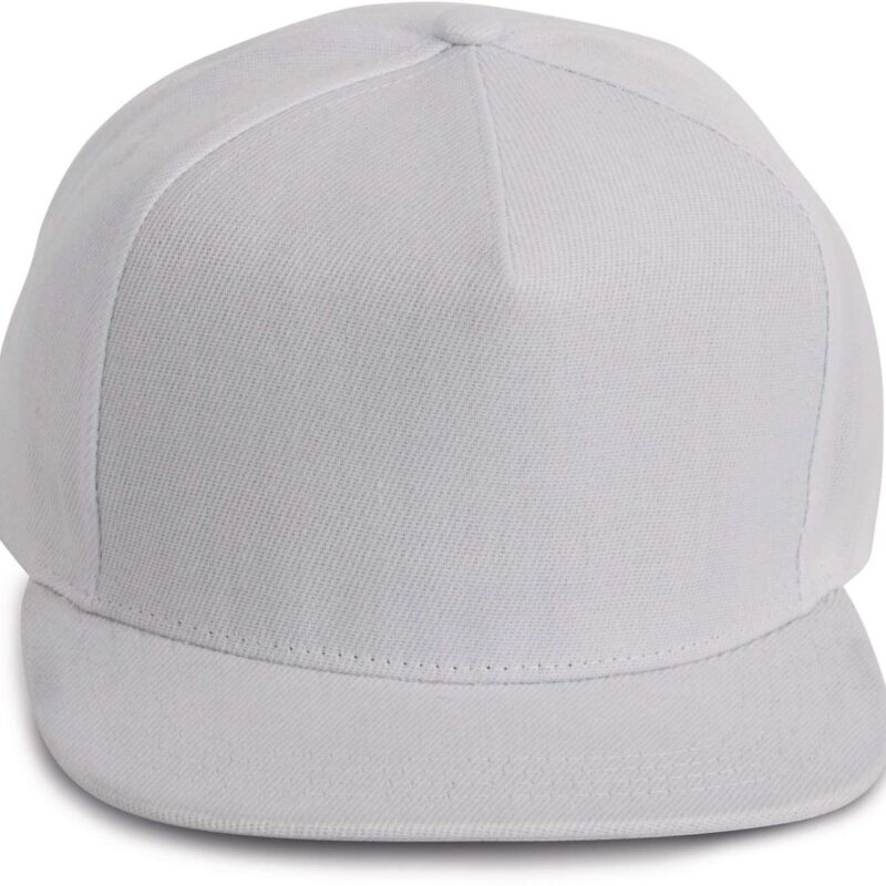 kp159-white_white-a1 K-UP SNAPBACK CAP - 5 PANELS - Λευκό/Λευκό