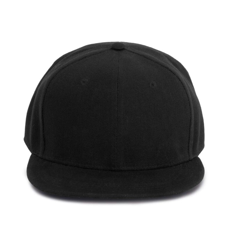 K-UP CAP SNAPBACK με 6 PANELS - Μαύρο/Μαύρο