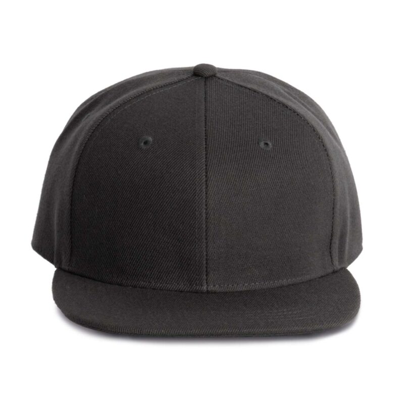 K-UP CAP SNAPBACK με 6 PANELS - Dark Grey/Dark Grey