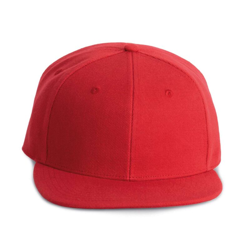 K-UP CAP SNAPBACK με 6 PANELS - Κόκκινο/Κόκκινο