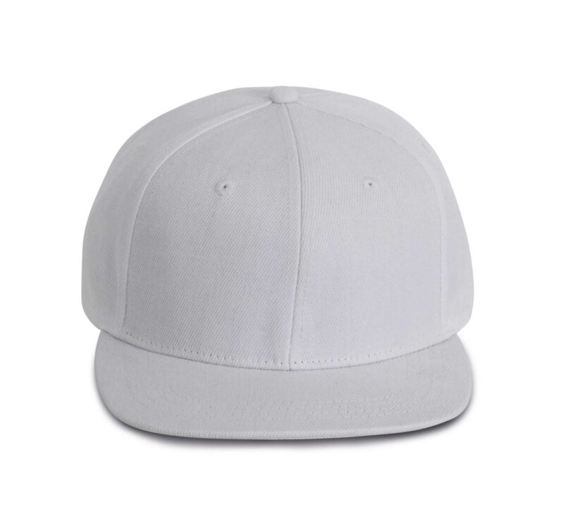 K-UP CAP SNAPBACK με 6 PANELS - Λευκό/Λευκό