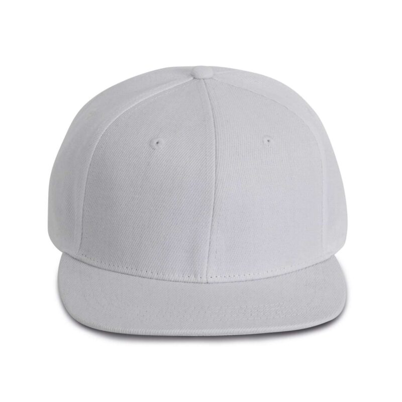 kp160-white_white-a1 K-UP CAP SNAPBACK με 6 PANELS - Λευκό/Λευκό