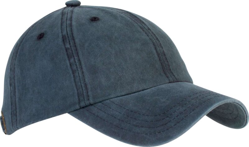 kp165-navy_washed-a1 K-UP 6 PANELS CAP VINTAGE - Ναυτικό ξεβαμμένο