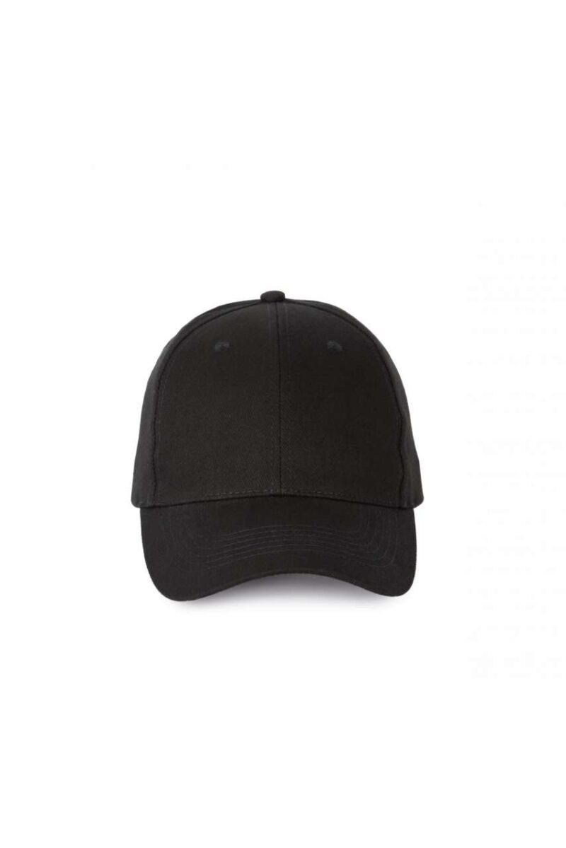 K-UP 6 PANELS COTTON CAP - Μαύρο