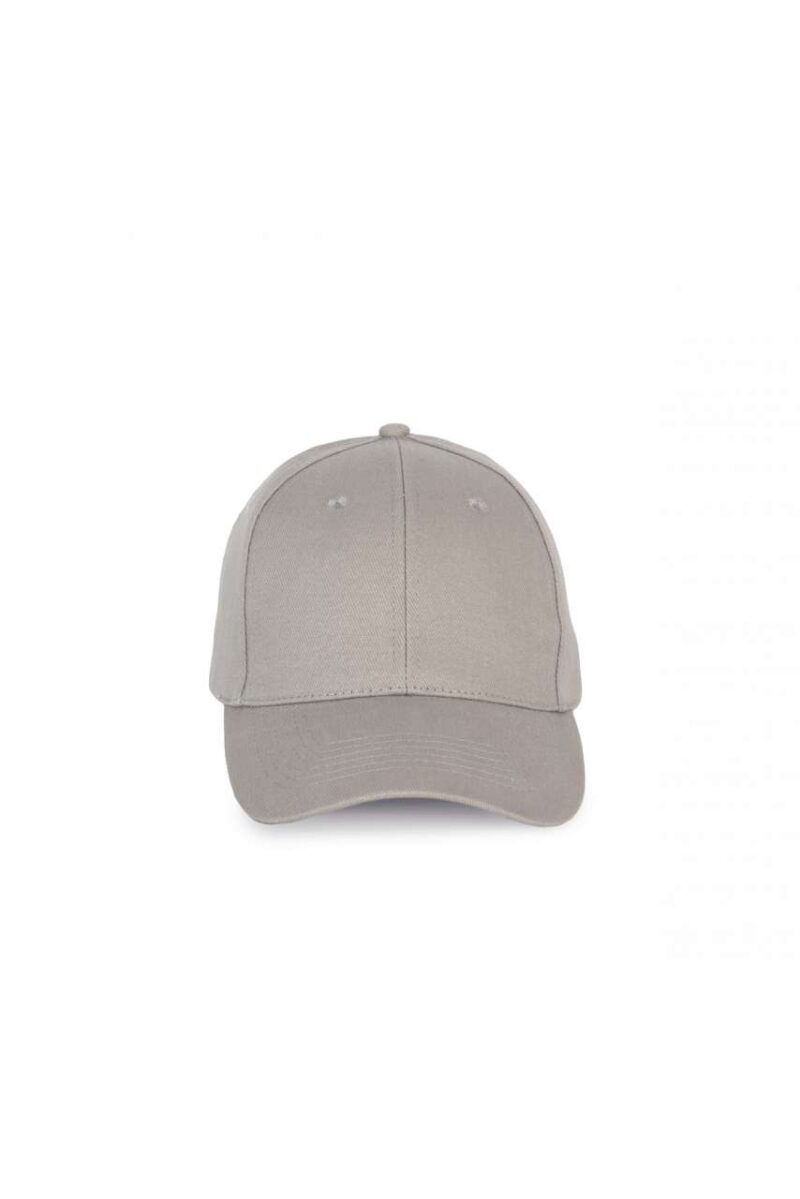 K-UP 6 PANELS COTTON CAP - Ανοιχτό γκρι