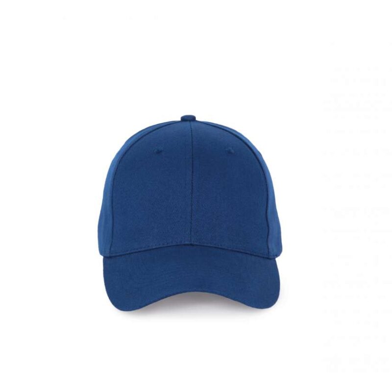 kp188-royal_blue-a1 K-UP 6 PANELS COTTON CAP - Royal Blue/Red