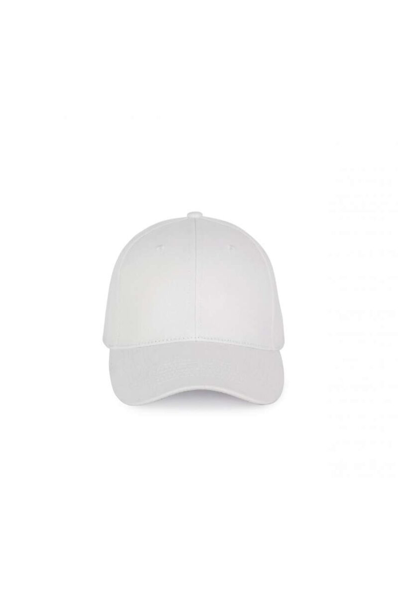 K-UP 6 PANELS COTTON CAP - Λευκό/Μαύρο