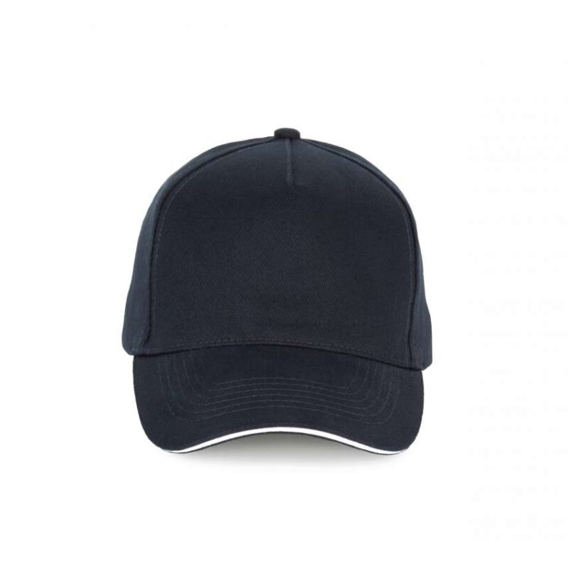 K-UP CAP 5 PANELS COTTON SANDWICH - Μπλε μαρίν