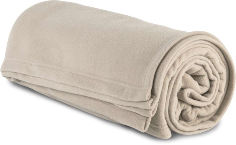 K-UP POLAR FLEECE BLANKET - μπεζ