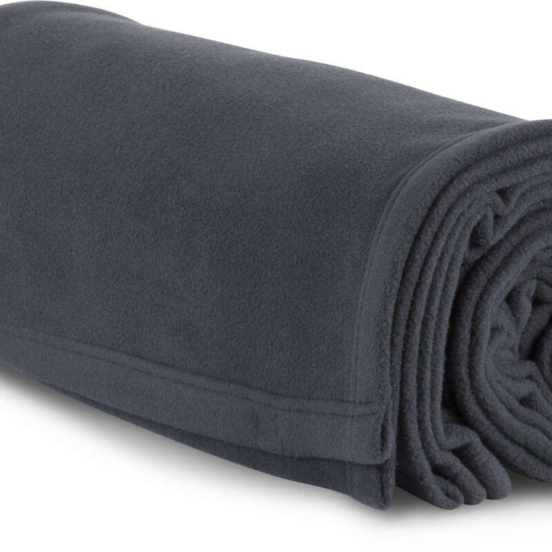kp424-navy-a1 K-UP POLAR FLEECE BLANKET - Μπλε μαρίν