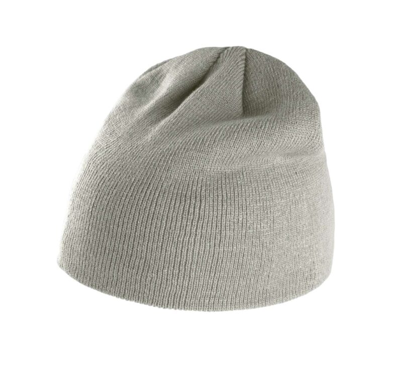 K-UP KNITTED BEANIE - Ανοιχτό γκρι