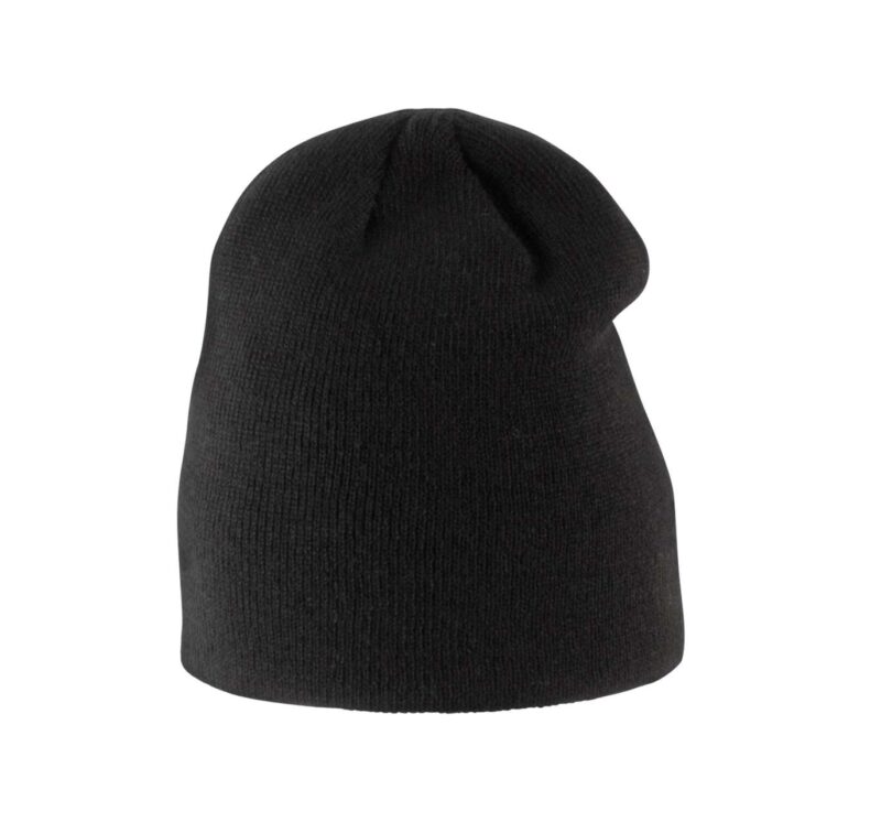 K-UP KIDS KNITTED BEANIE - Μαύρο