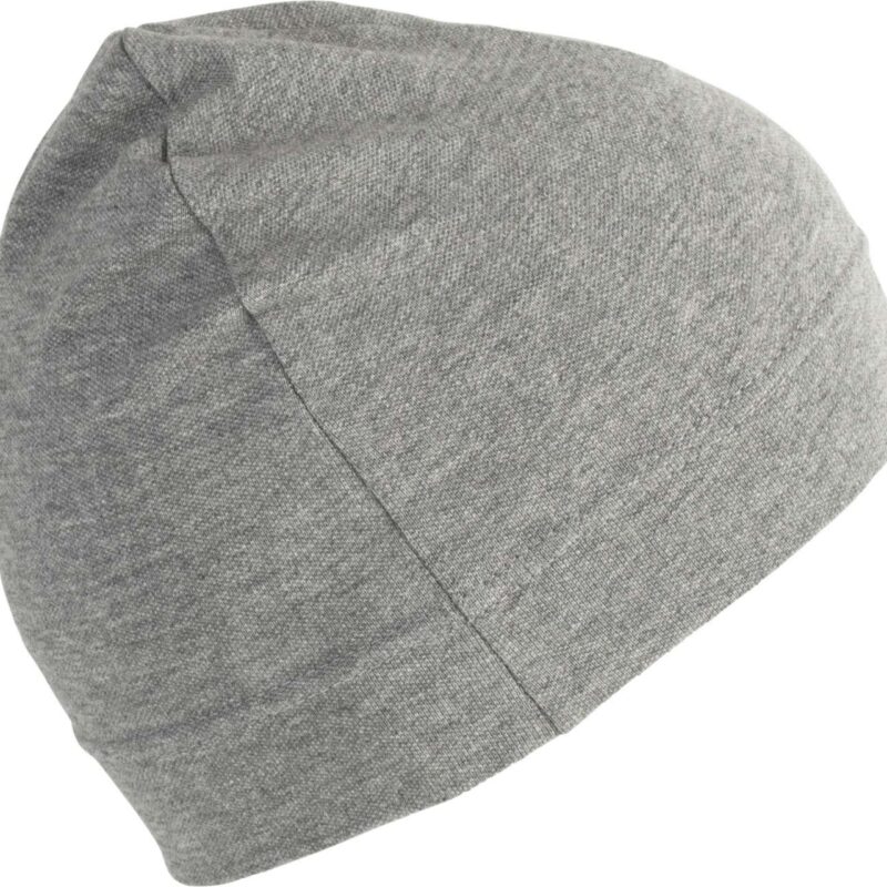 kp535-grey_heather-a1 K-UP SPORTY FITTED BEANIE - Γκρι Μελανζέ