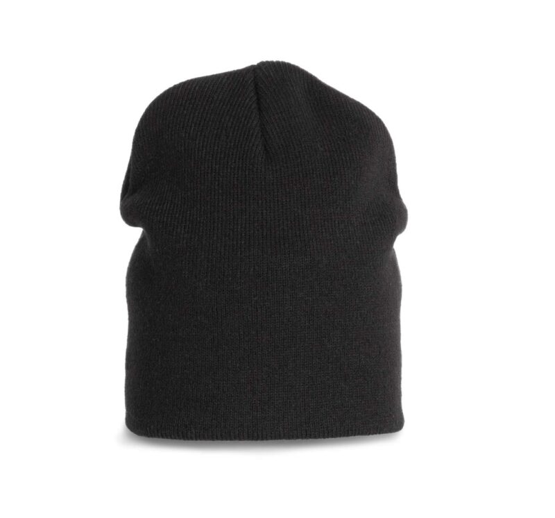 K-UP KNITTED BEANIE - Μαύρο