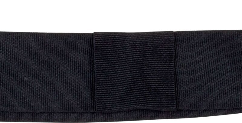kp609-black-a1 K-UP REMOVABLE HAT RIBBON - Μαύρο