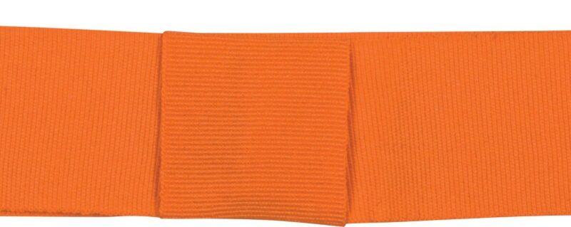 kp609-orange-a1 K-UP REMOVABLE HAT RIBBON - πορτοκαλί