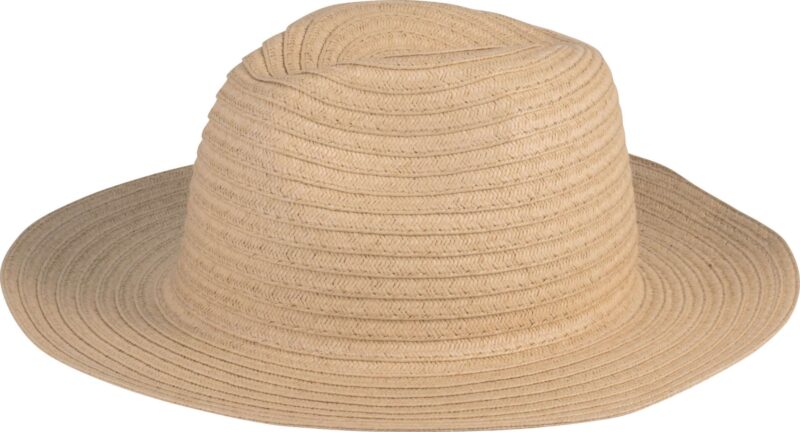 kp610-natural-a1 K-UP CLASSIC STRAW HAT - Φυσικό