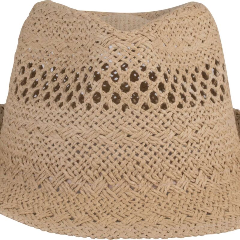 kp611-natural-a1 K-UP PANAMA STRAW HAT - Φυσικό