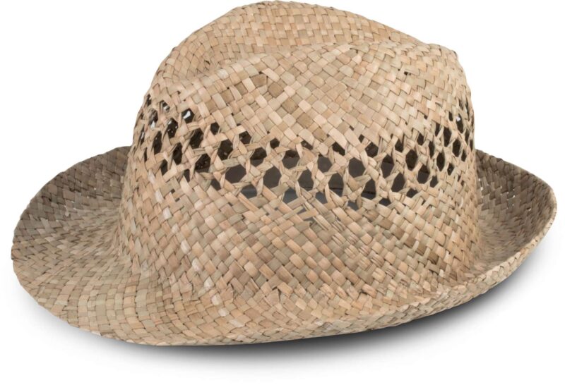 K-UP BRAIDED PANAMA HAT - Φυσικό