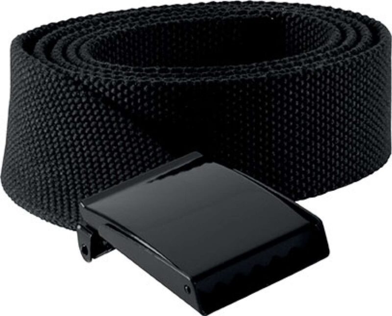 K-UP POLYESTER BELT - Μαύρο