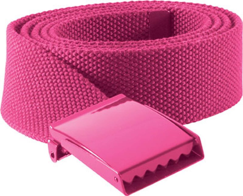 K-UP POLYESTER BELT - Φούξια