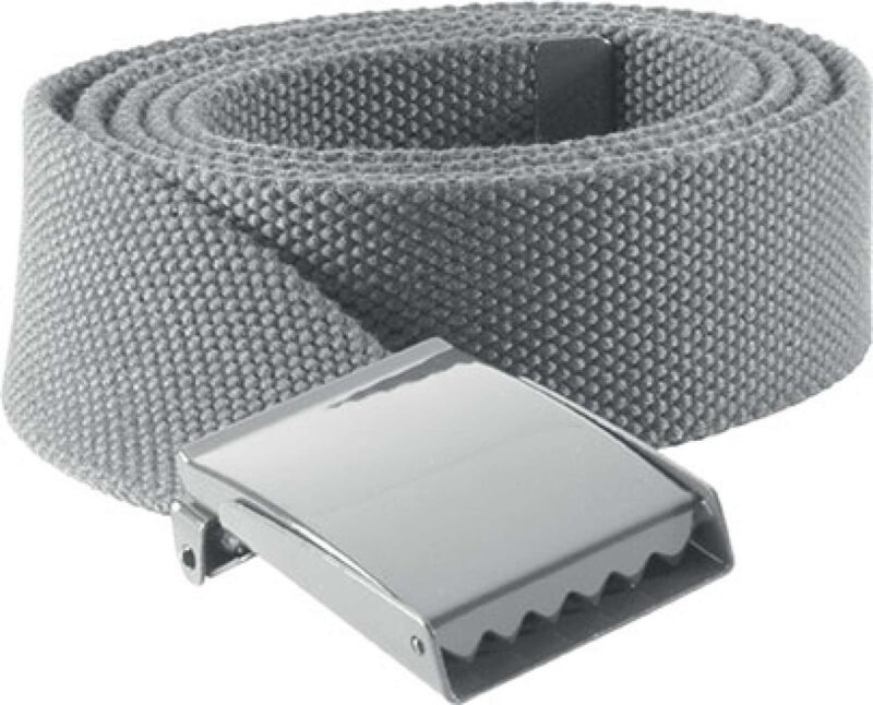K-UP POLYESTER BELT - Ανοιχτό γκρι