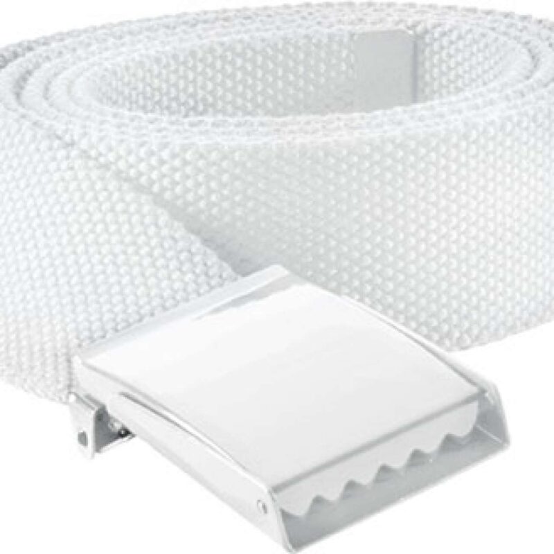 K-UP POLYESTER BELT - Λευκό