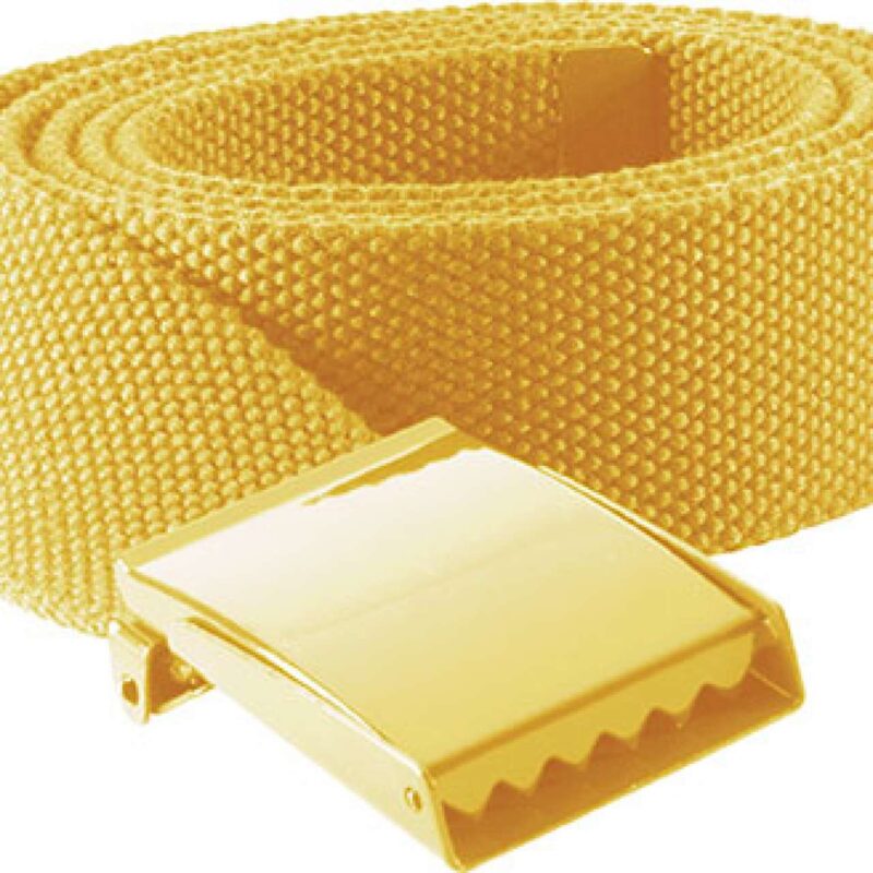 K-UP POLYESTER BELT - Κίτρινο