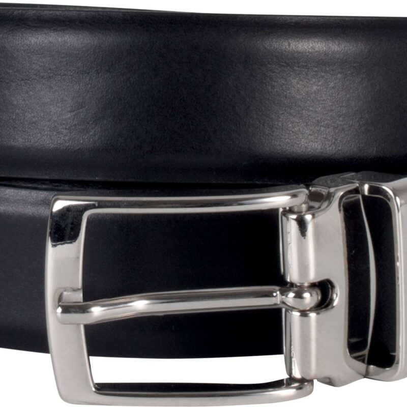 K-UP LEATHER BELT - 30MM - Μαύρο
