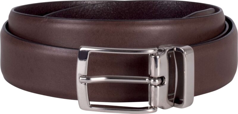 kp809-dark_brown-a1 K-UP LEATHER BELT - 30MM - Dark Brown