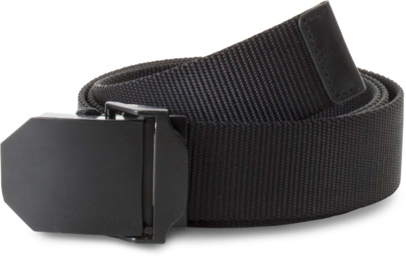 K-UP NYLON CANVAS BELT - Μαύρο/Μαύρο
