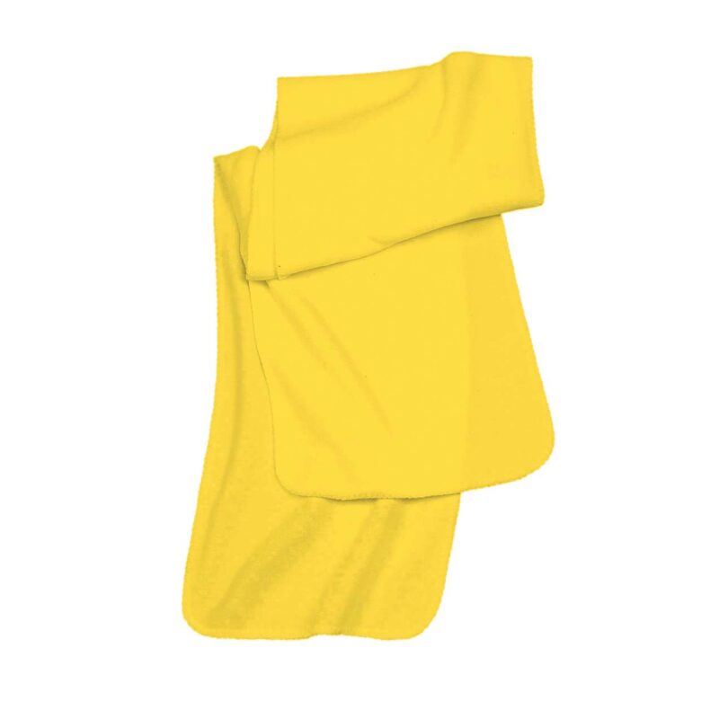 kp878-yellow-a2 K-UP FLEECE SCARF - Κίτρινο