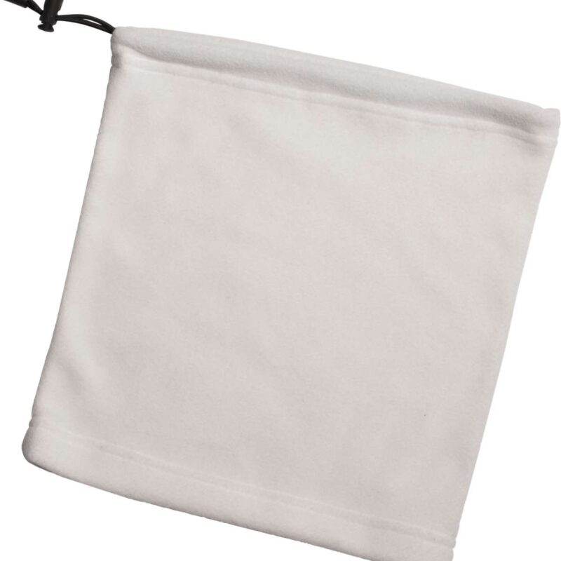 kp881-white-a1 K-UP POLAR FLEECE NECKWARMER - Λευκό