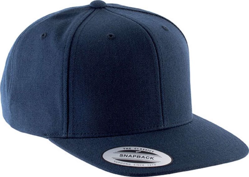 K-UP FLAT PEAK CAP - 6 PANELS - Ναυτικό μπλε / Ναυτικό μπλε