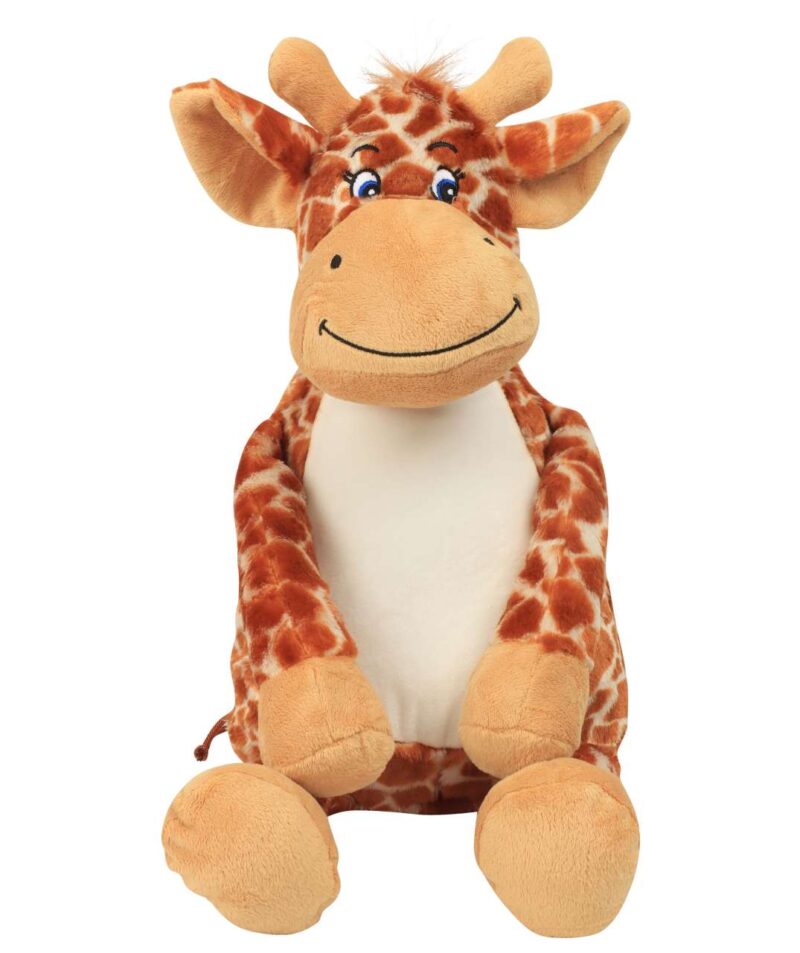 Mumbles GIRAFFE ZIPPIE - καφέ