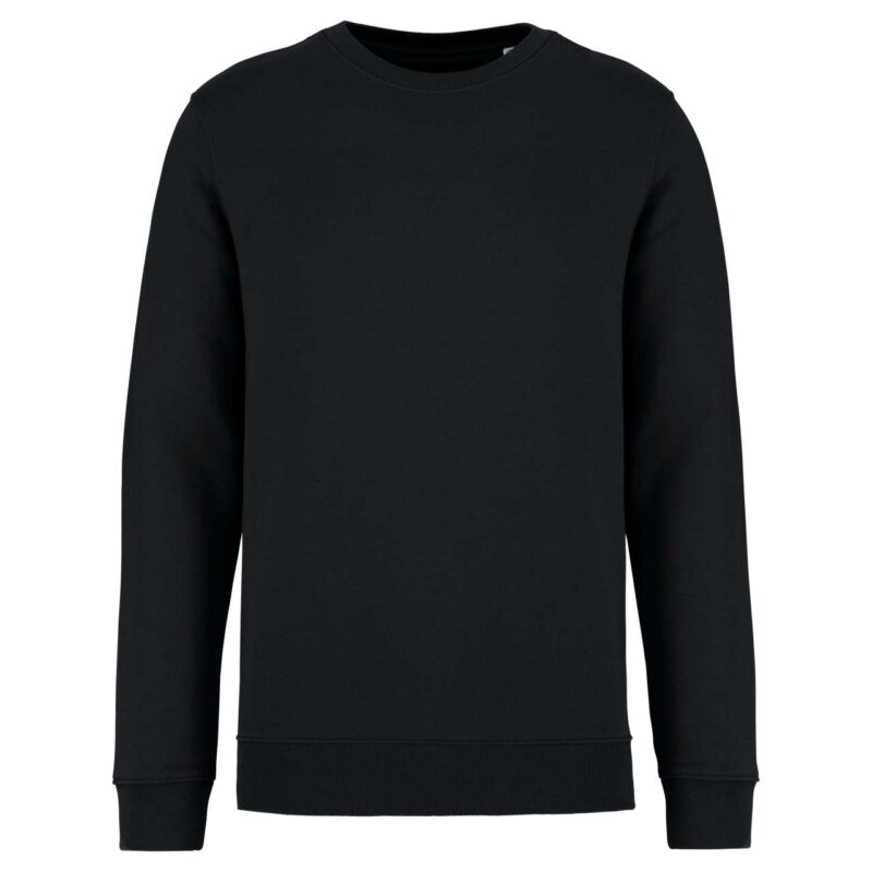 Native Spirit ECO-FRIENDLY UNISEX ROUND NECK SWEATSHIRT - Μαύρο