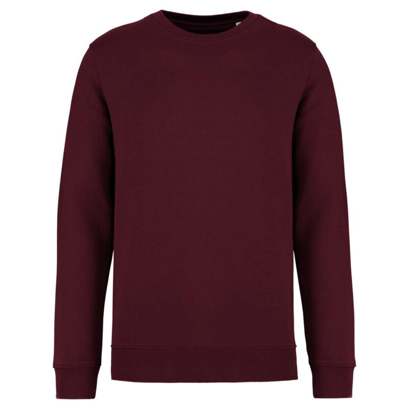 Native Spirit ECO-FRIENDLY UNISEX ROUND NECK SWEATSHIRT - Dark Cherry