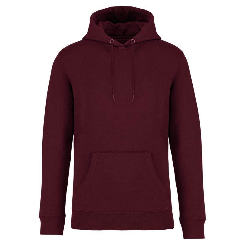 ns401-dark_cherry-a1 Native Spirit ECO-FRIENDLY UNISEX HOODED SWEATSHIRT - Dark Cherry