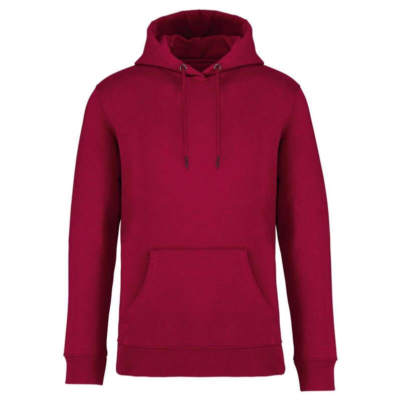 ns401-hibiscus_red-a1 Native Spirit ECO-FRIENDLY UNISEX HOODED SWEATSHIRT - Hibiscus Red