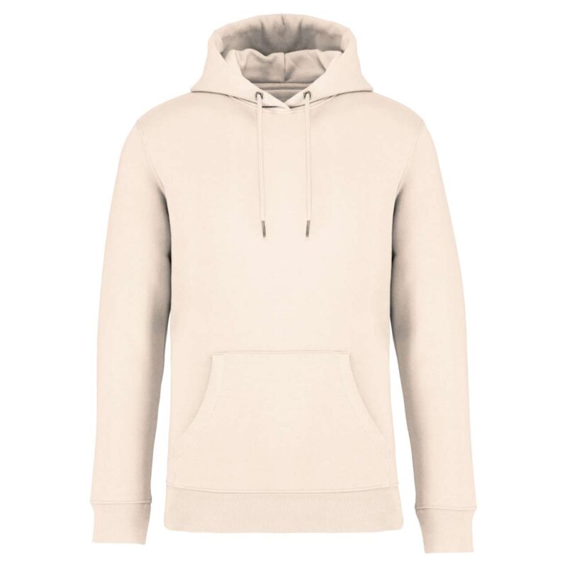 ns401-ivory-a1 Native Spirit ECO-FRIENDLY UNISEX HOODED SWEATSHIRT - Ivory